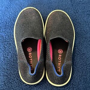 Rothy's Kids Metallic Lattice Sneakers